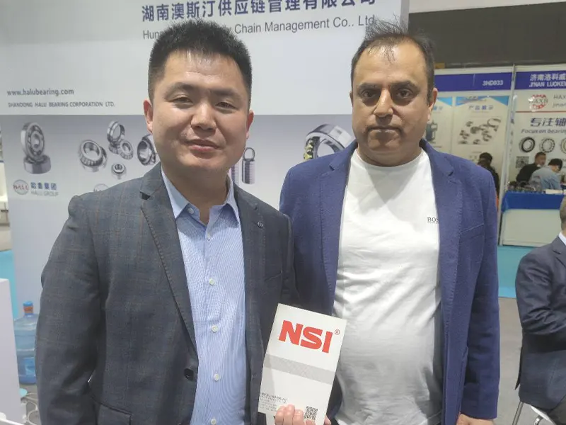 客户合影