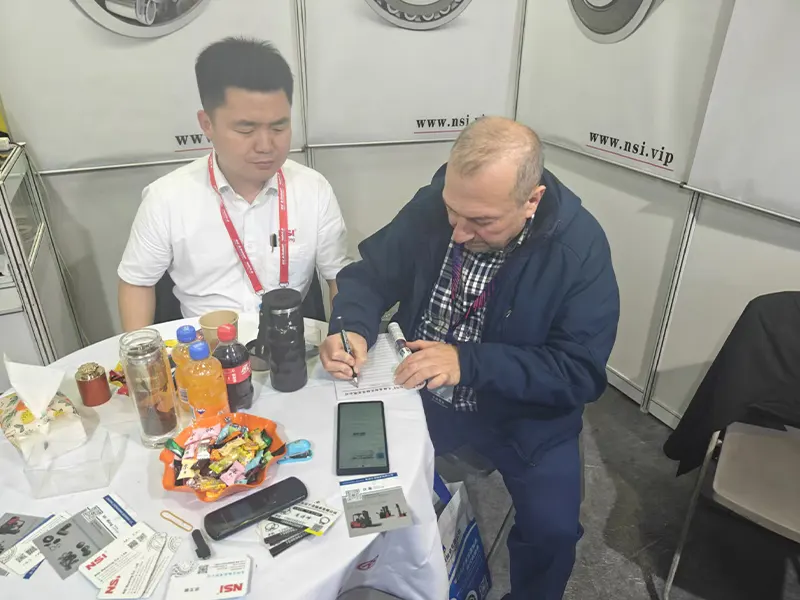 客户合影